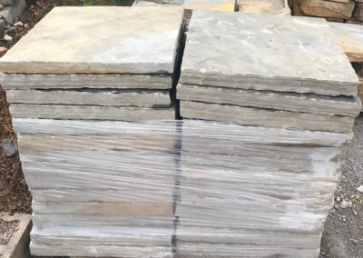24 x 24 Inch Snapped Blue Gray Flagstone