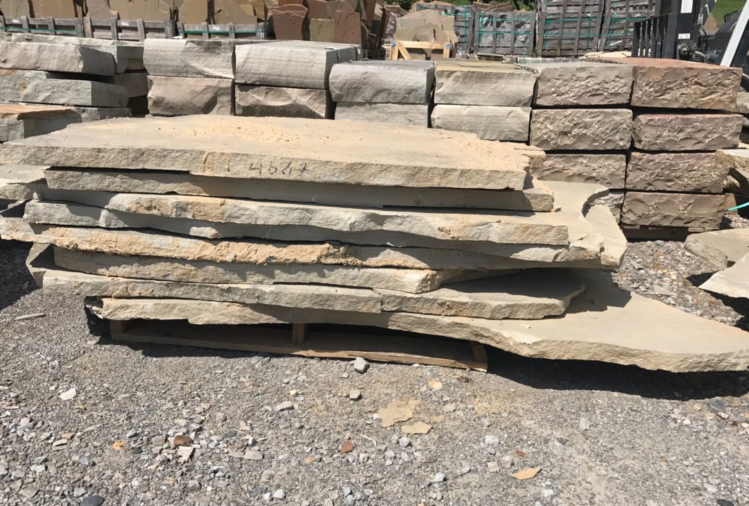 Blue Gray Flagstone Slabs J & R Garden, Stone, and Rental Inc.